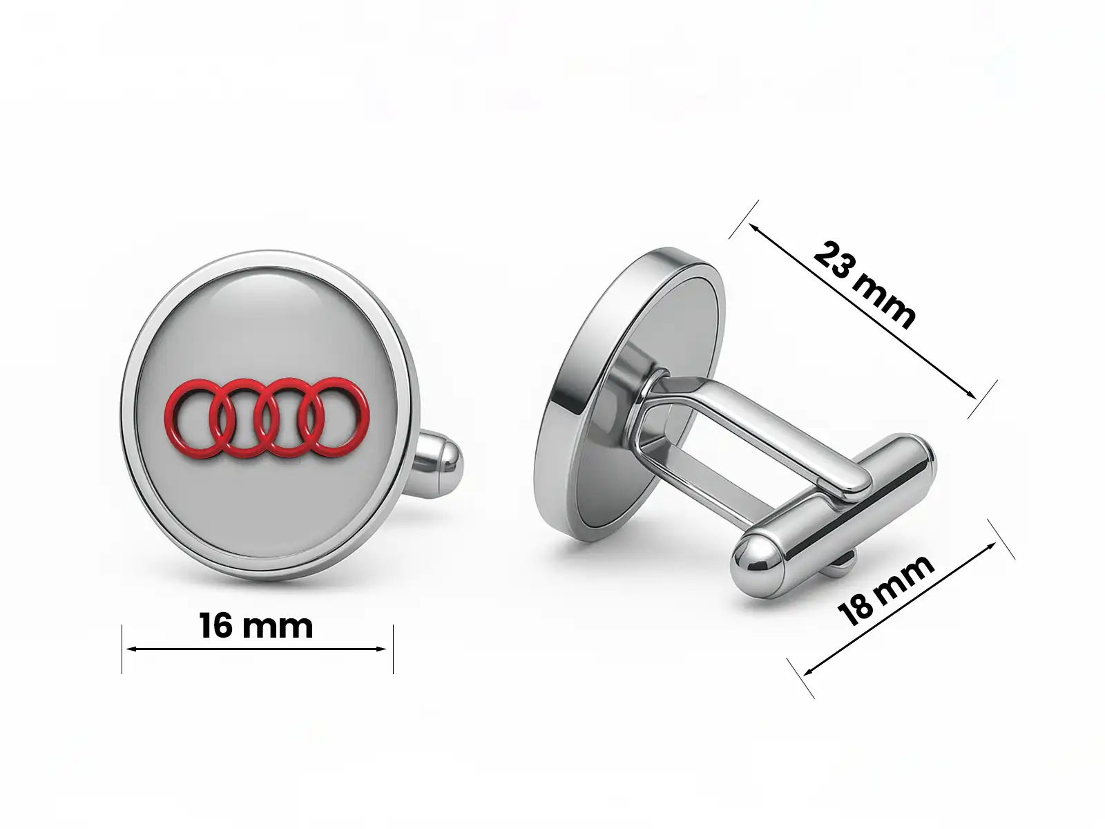Audi Boutons de Manchette Chics Mode Homme Premium Pro
